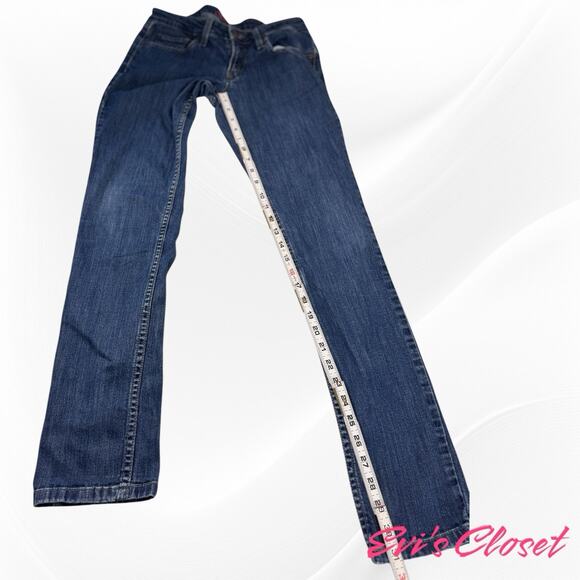 Levis 524 Too Superlow Skinny Jeans Women’s Sz 7 Stretch Denim Pants Y2K - Picture 12 of 13